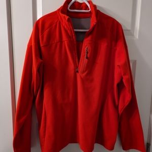 Eddie Bauer First Ascent Polar Fleece 1/4 zip, with chest zipper pocket